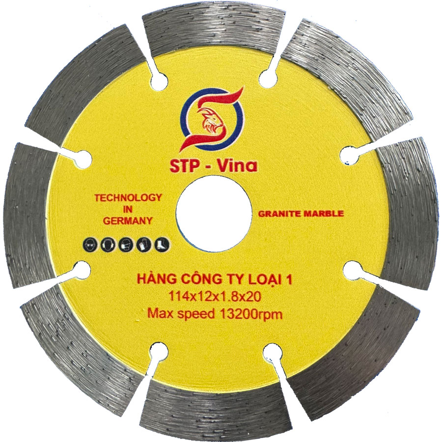 Lưỡi cắt bê tông  KT: 114*12*1.8*20mm